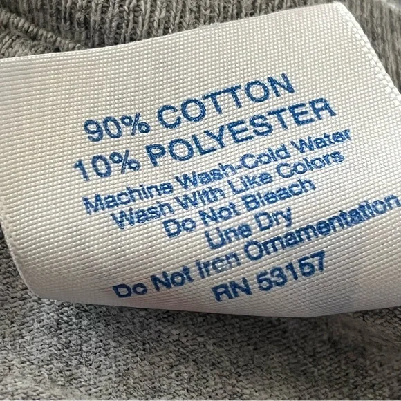 Vintage Majestic Boston Red Sox Gray Heather Graphic Tee XL - Picture 7 of 7